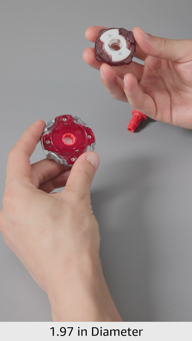 Amazon.com: Takara Tomy Beyblade X BX-02 Starter Hells Size 4-60T